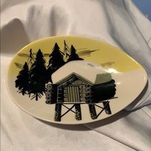 Vintage Matthew Adams Mid Century Ceramic Dish